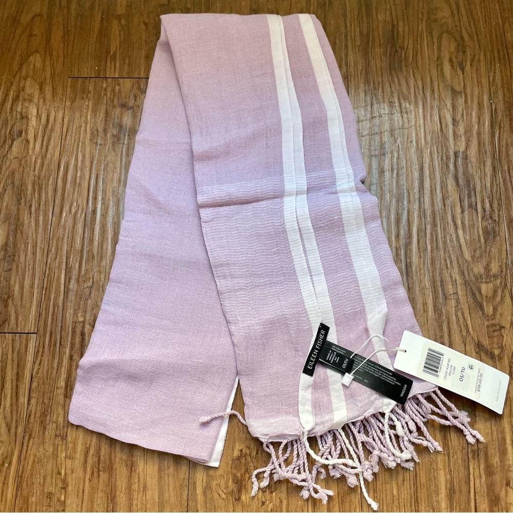 Eileen Fisher Organic Linen-Blend Scarf